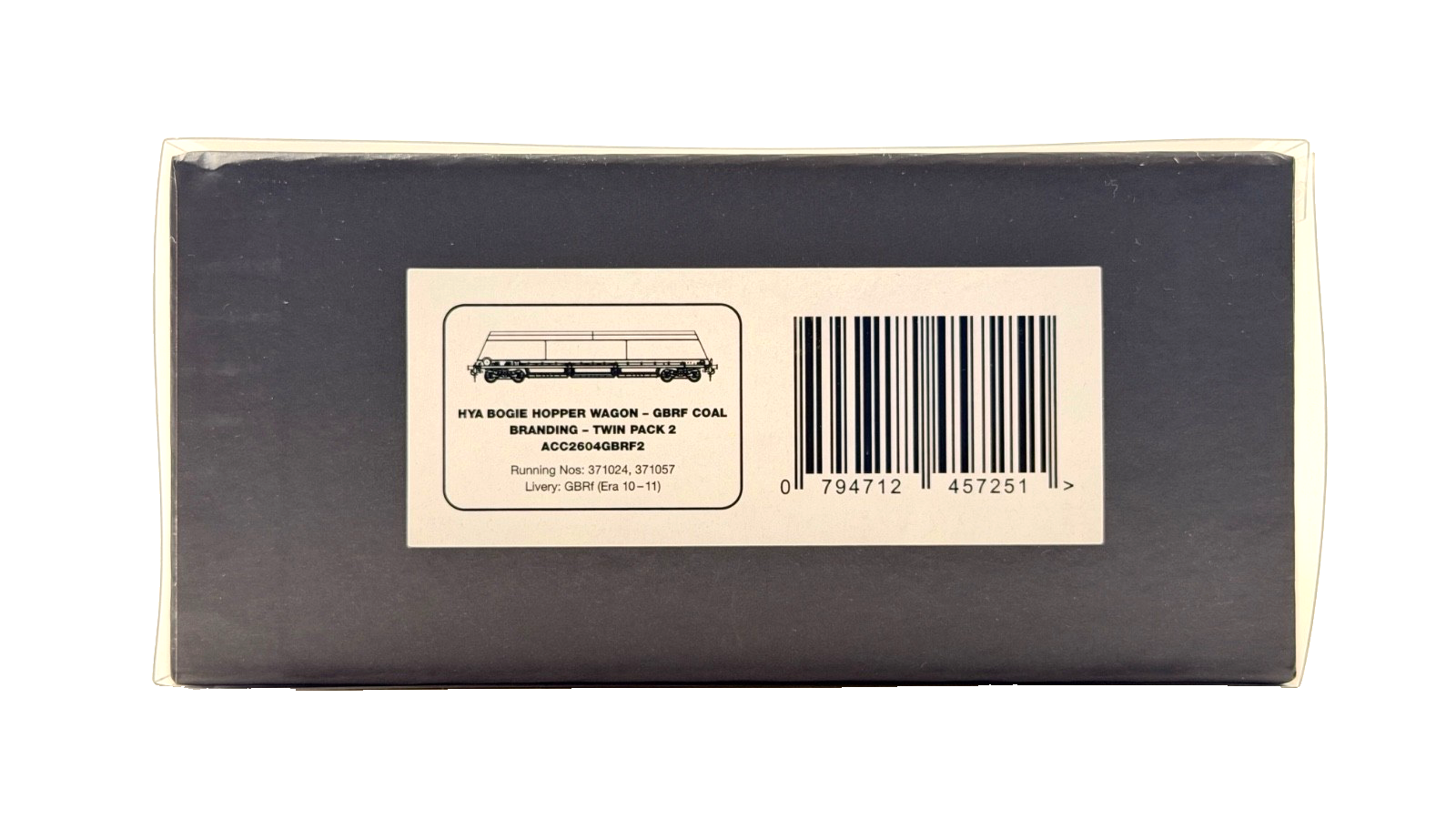 ACCURASCALE OO GAUGE - ACC2604GBRF2 - HYA BOGIE HOPPER WAGON GBRF COAL BRANDING