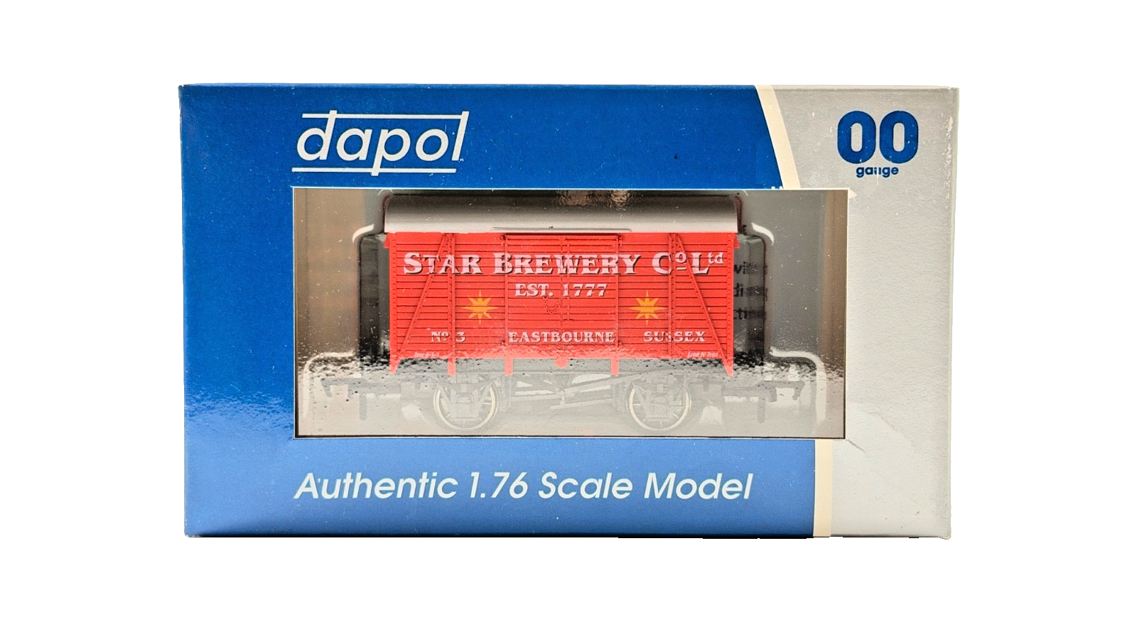 DAPOL 00 GAUGE - STAR BREWERY OF EASTBOURNE VENT VAN NO.3 (LIMITED EDITION)