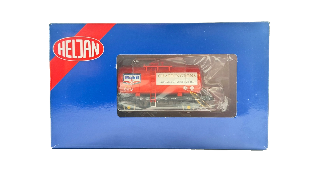 HELJAN OO GAUGE - ITEM 1108 - B TANK MOBIL CHARRINGTON FUEL OIL 249 RED