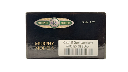 MURPHY MODELS 00 GAUGE - MM0125 - CLASS 121 DIESEL LOCOMOTIVE CIE BLACK (IRISH)