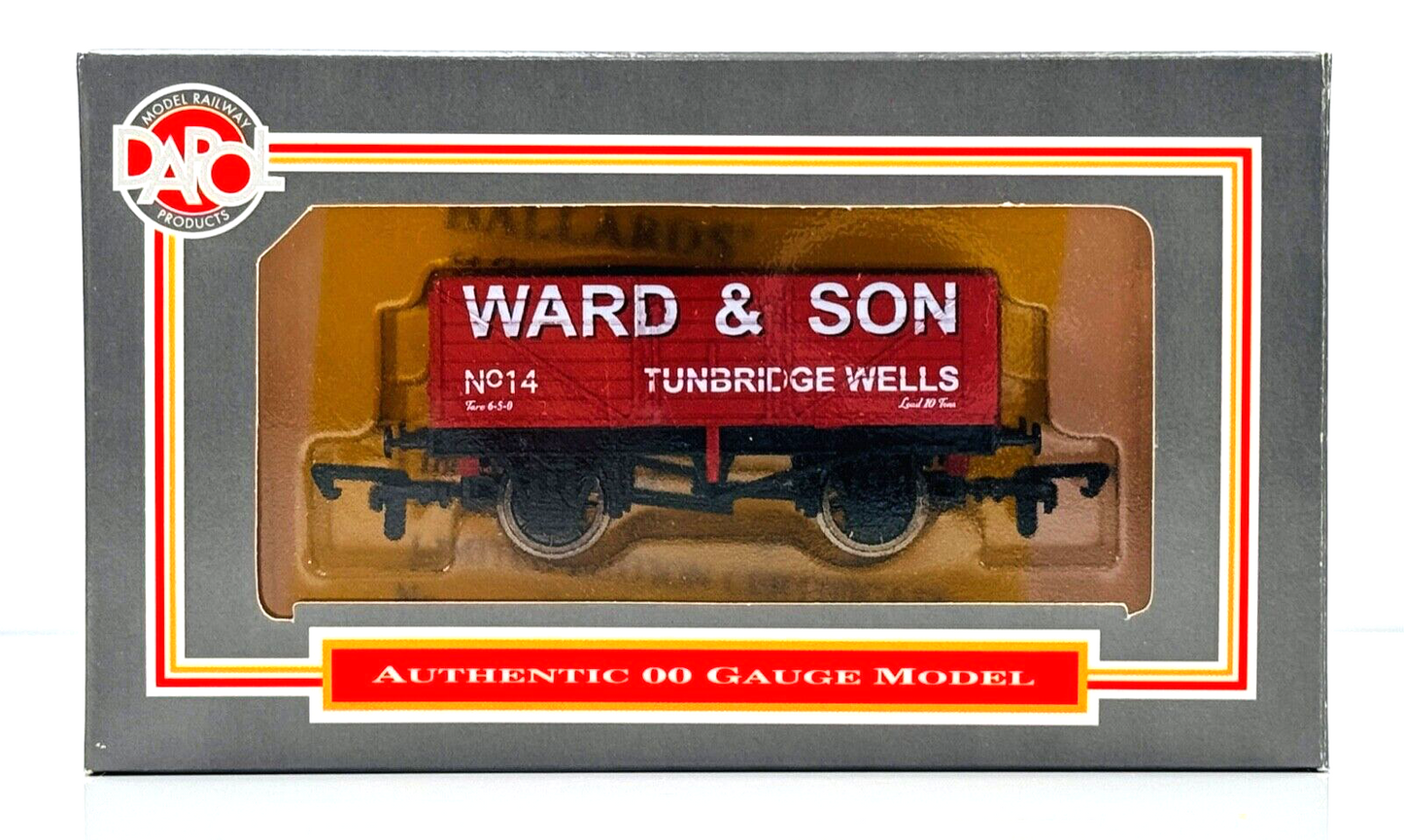 DAPOL 00 GAUGE - 'WARD & SON' TUNBRIDGE WELLS 14 PLANK WAGON (LIMITED EDITION)