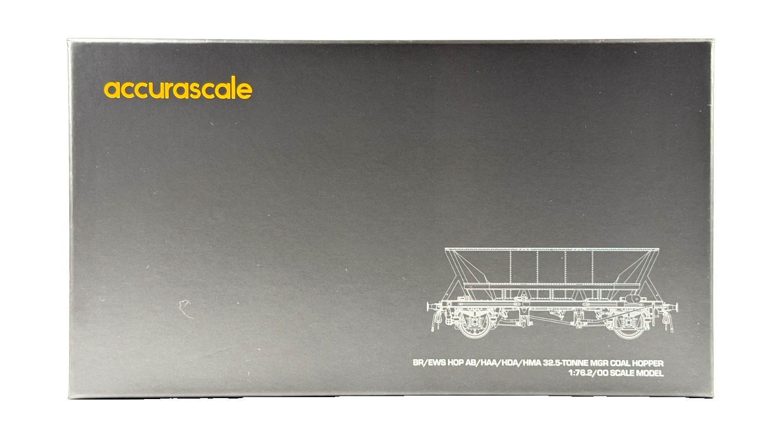 ACCURASCALE OO GAUGE - ACC2585HMA-TC1 - BR/EWS HOP HMA 32.5T MGR COAL HOPPERS
