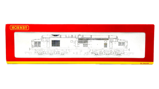 HORNBY 00 GAUGE - R2409 - CLASS 37 DIESEL 37410 TRANSRAIL 'ALUMINIUM 100' BOXED