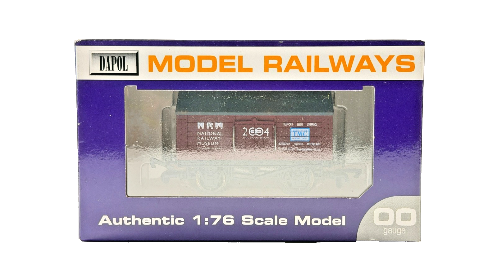 DAPOL 00 GAUGE - NATIONAL RAIL MUSEUM NRM BICENTENARY SALT VAN (LIMITED EDITION)