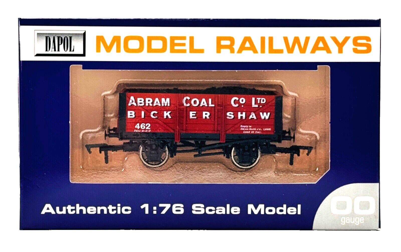 DAPOL 00 GAUGE - ABRAM COAL COMPANY BICKERSHAW WIGAN NO.462 (LIMITED EDITION)