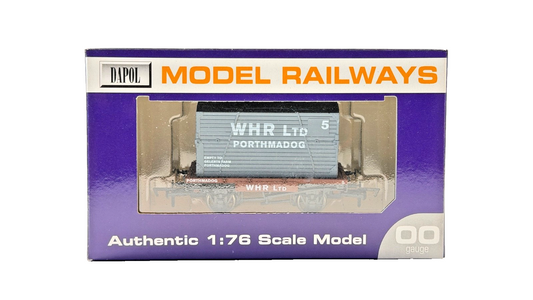 DAPOL 00 GAUGE - WELSH HIGHLAND RAILWAY WHR PORTHMADOG CONFLAT (LIMITED EDITION)