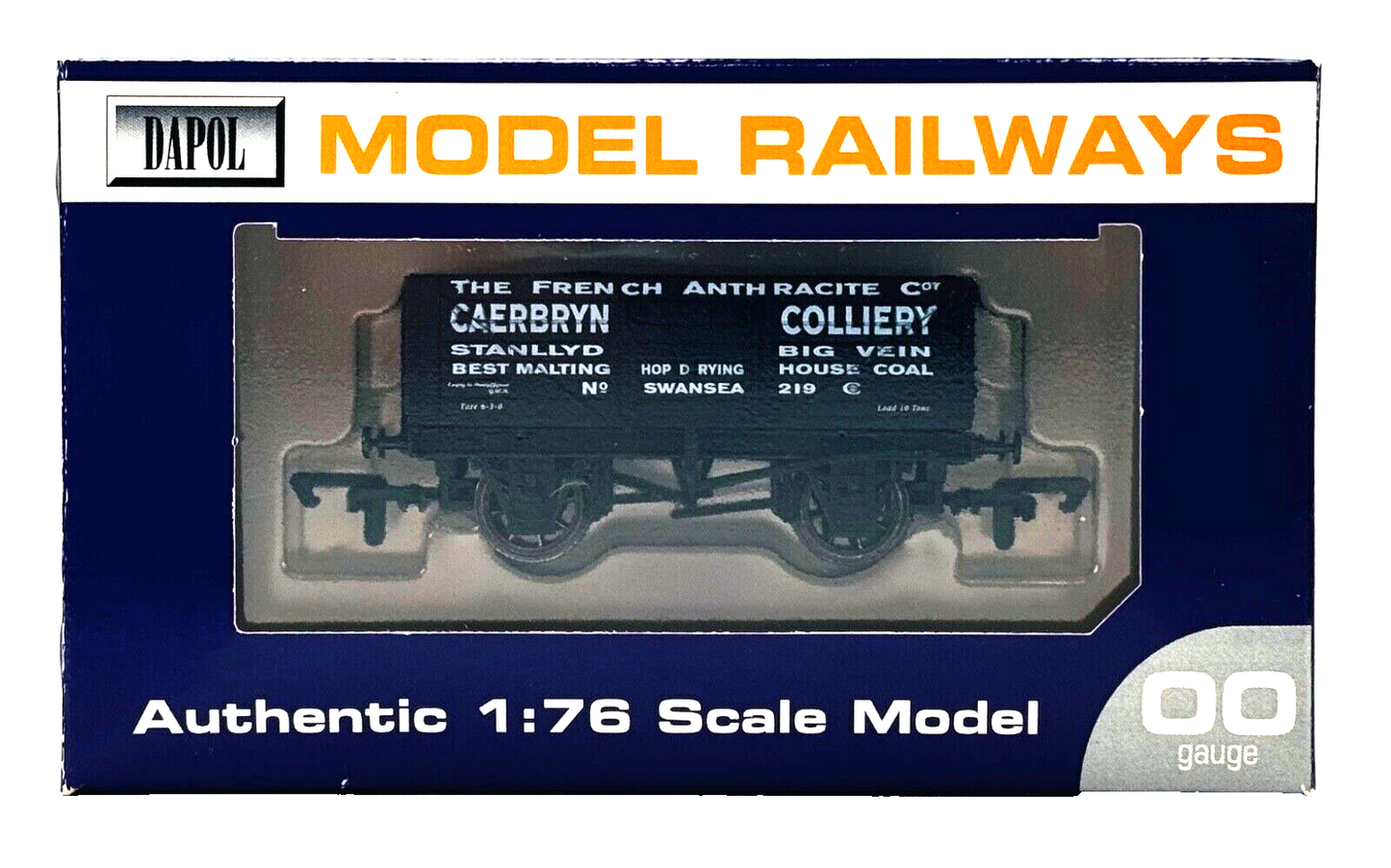 DAPOL 00 GAUGE - CAERBRYN COLLIERY SWANSEA FRENCH ANTHRACITE - (LIMITED EDITION)