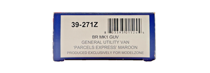 BACHMANN OO GAUGE - 39-271Z - BR MK1 GUV GENERAL UTILITY PARCELS EXPRESS MAROON