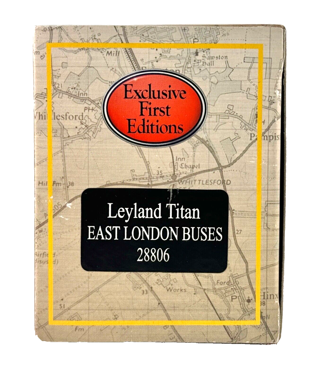 EFE 1/76 SCALE - 28806 - LEYLAND TITAN EAST LONDON BUSES DOUBLE DECKER - BOXED