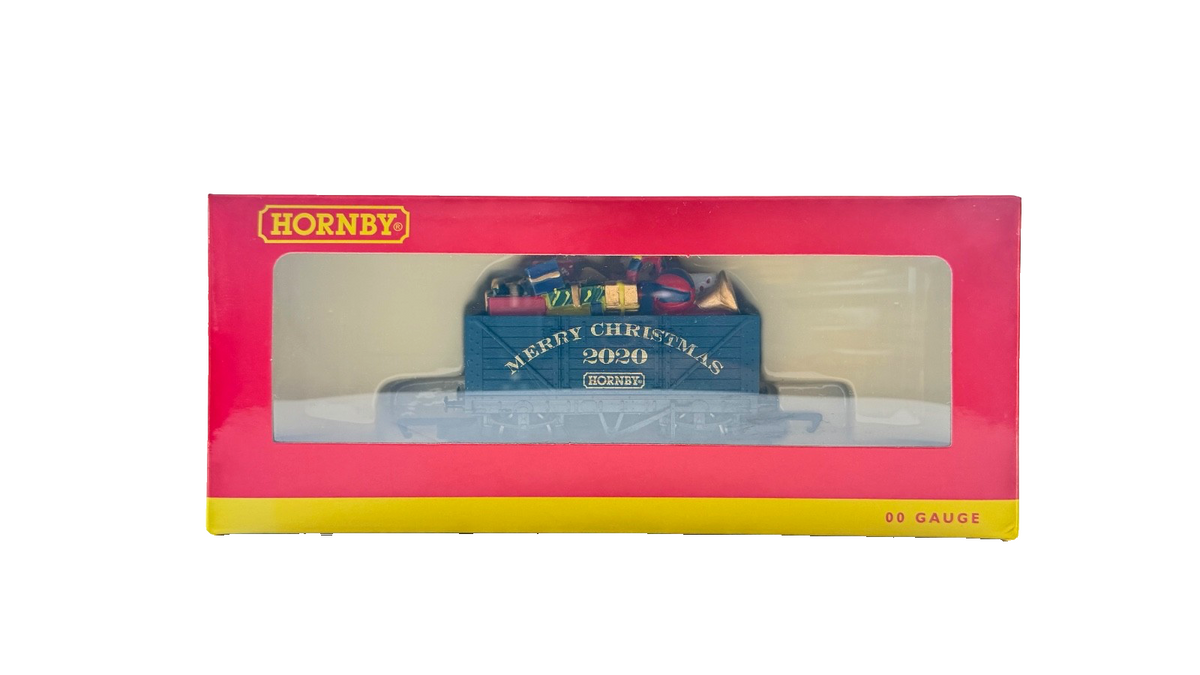 HORNBY OO GAUGE - R6988 - 7 PLANK WAGON CHRISTMAS 2020 BOXED