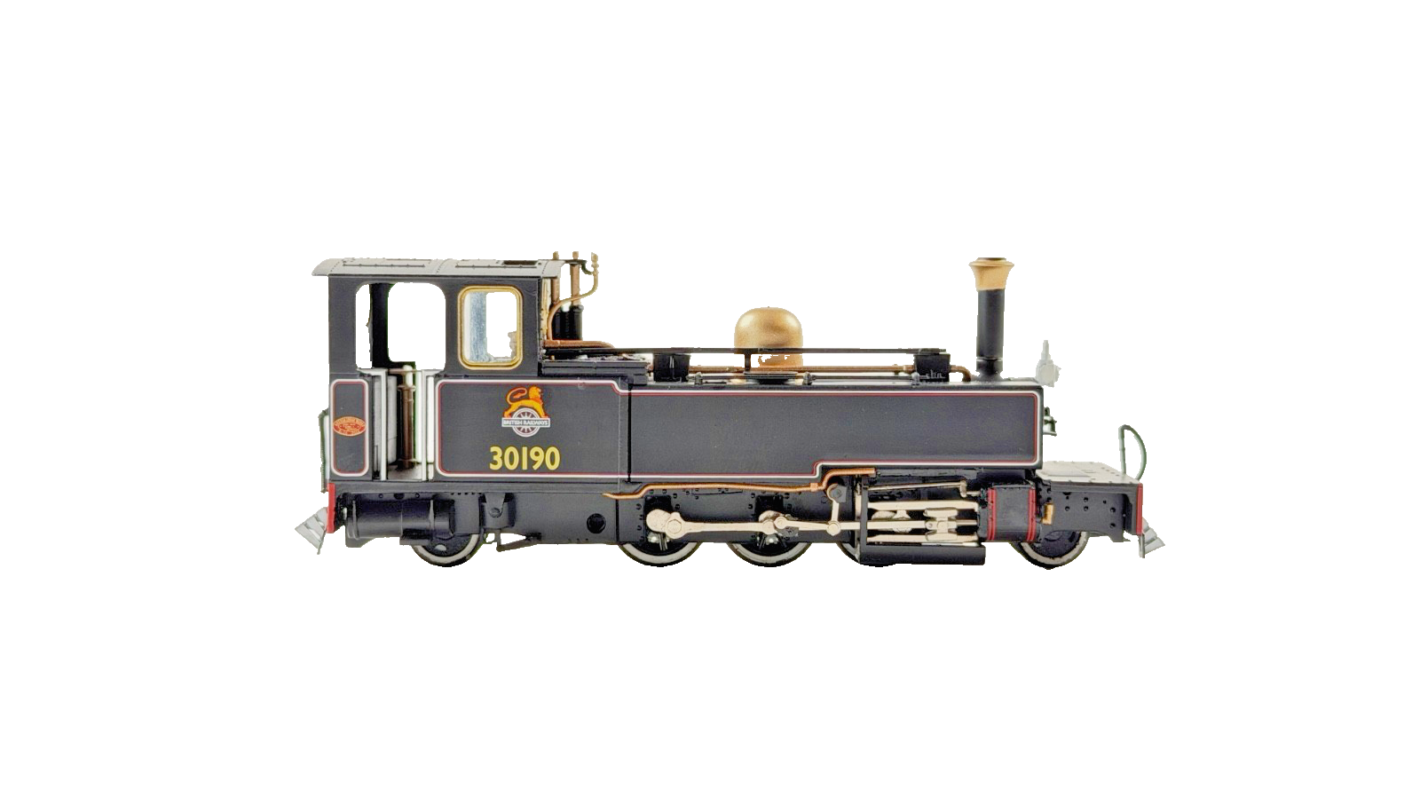 HELJAN OO9 SCALE - 9962 - BR LINED BLACK 30190 'LYD' STEAM LOCOMOTIVE BOXED