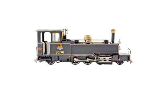 HELJAN OO9 SCALE - 9962 - BR LINED BLACK 30190 'LYD' STEAM LOCOMOTIVE BOXED