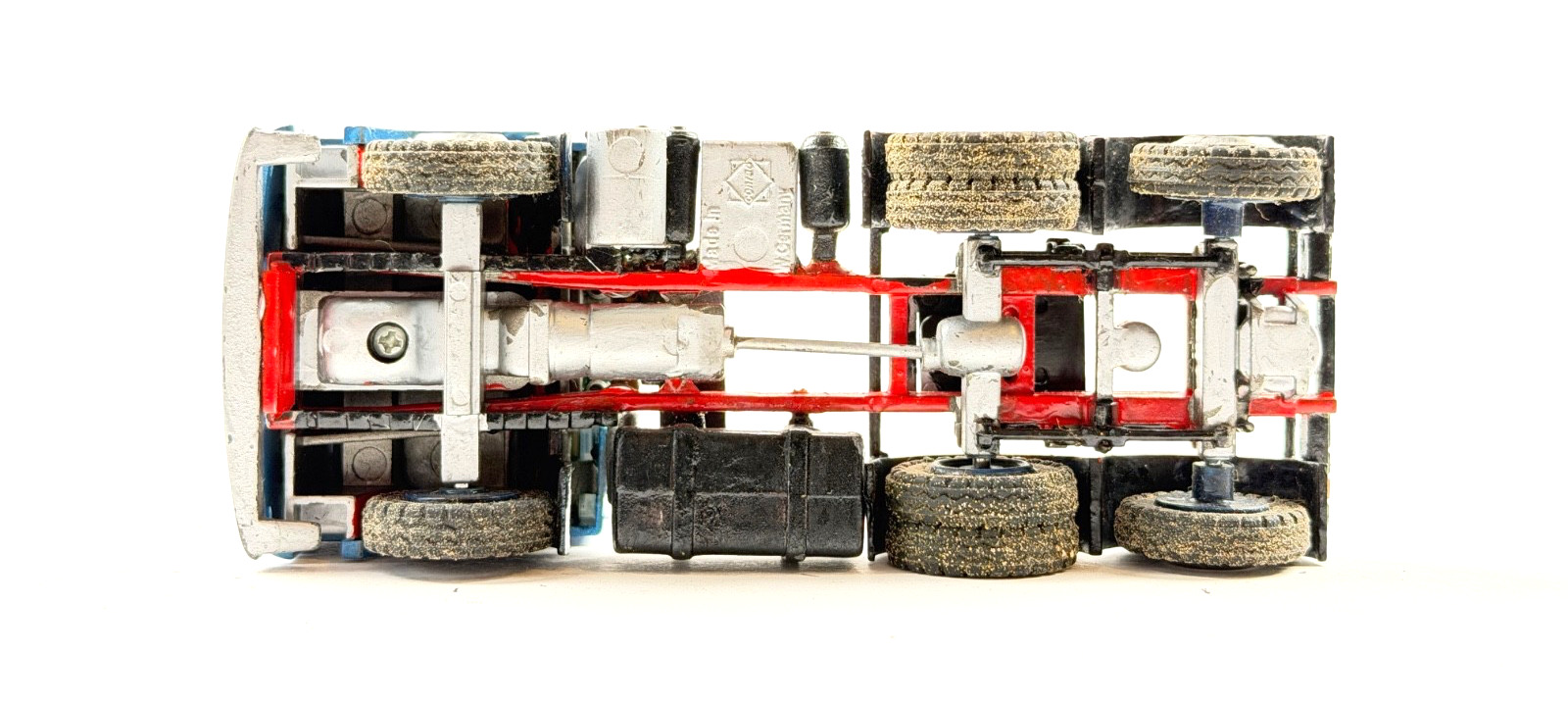 CONRAD 1/50 SCALE VOLVO F12 INTERCOOLER BLUE 6X2 TRACTOR UNIT UNBOXED