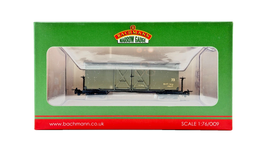 BACHMANN OO9 SCALE - 393-026A - BOGIE COVERED GOODS WAGON NOCTON ESTATES (W)