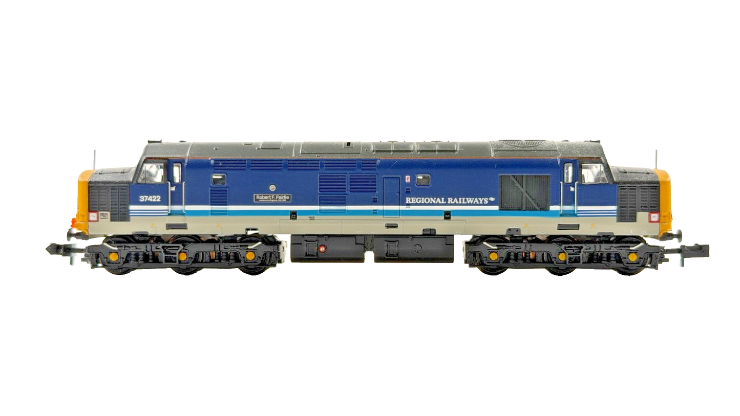 GRAHAM FARISH N GAUGE - 371-170 - CLASS 37/4 37422 ROBERT F FAIRLIE BR REGIONAL