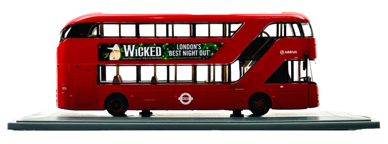 CORGI OOC 1/76 - OM46604 - NEW BUS FOR LONDON ROUTEMASTER VICTORIA 'WICKED' 38