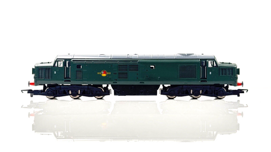 HORNBY 00 GAUGE - CLASS 37 DIESEL BR GREEN 'D' UNNUMBERED - UNBOXED