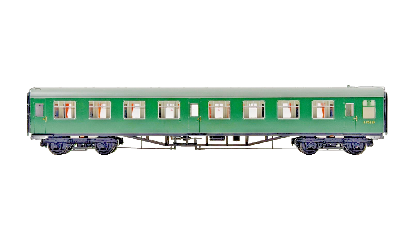 BACHMANN OO GAUGE - 31-425 - 4CEP EMU 7105 LATE SR SOUTHERN MULTIPLE UNIT GREEN