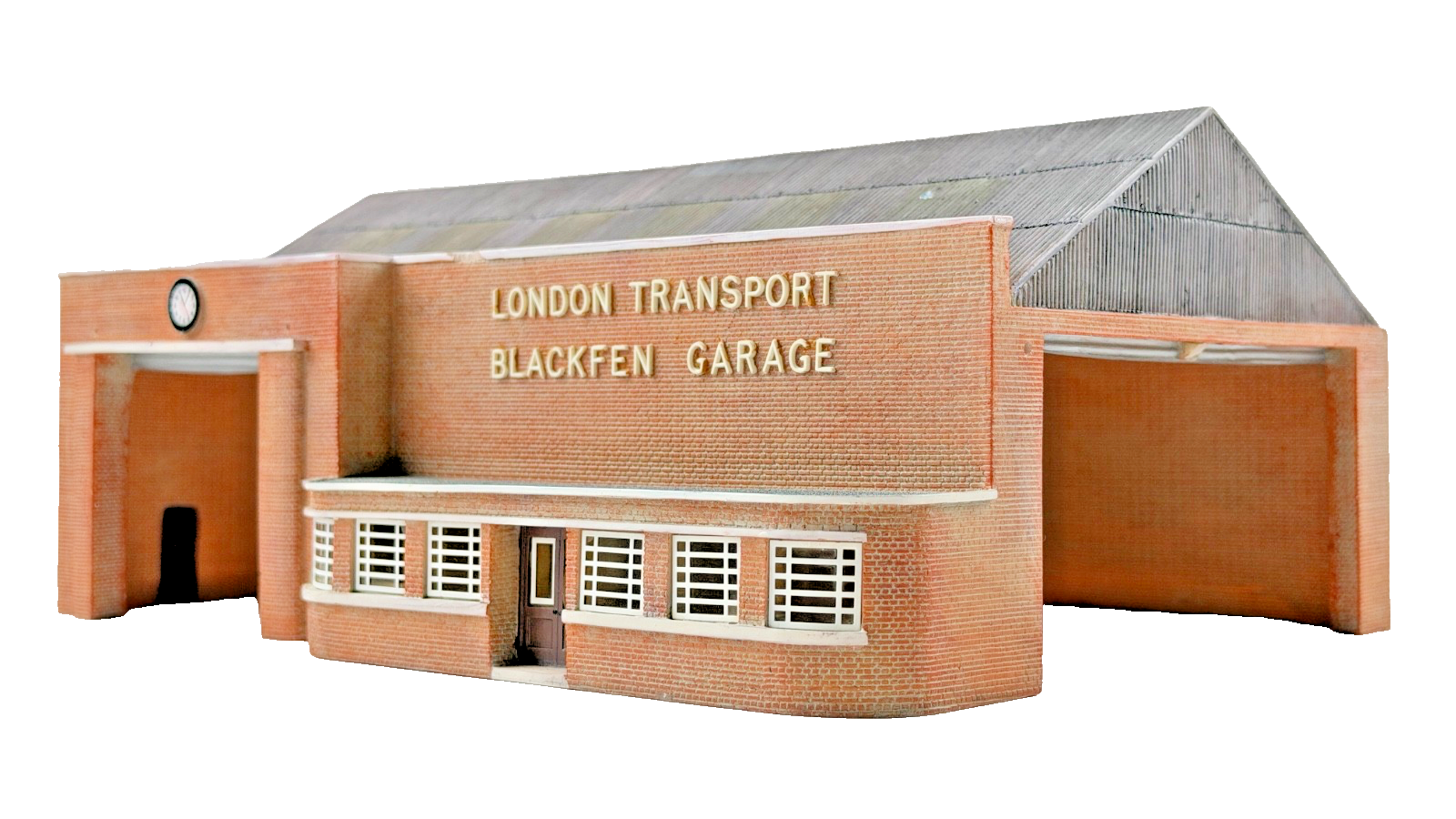 BACHMANN OO GAUGE SCENECRAFT - 44-074 - LONDON TRANSPORT BLACKFEN BUS DEPOT