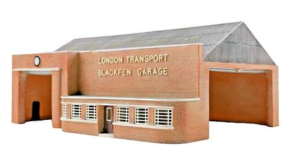 BACHMANN OO GAUGE SCENECRAFT - 44-074 - LONDON TRANSPORT BLACKFEN BUS DEPOT