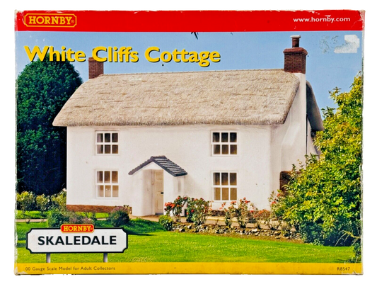 HORNBY 00 GAUGE SKALEDALE - R8547 - WHITE CLIFFS COTTAGE - BOXED