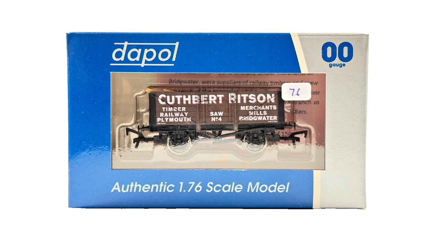 DAPOL 00 GAUGE - CUTHBERT RITSON TIMBER MERCHANTS BRIDGWATER 4 (LIMITED EDITION)