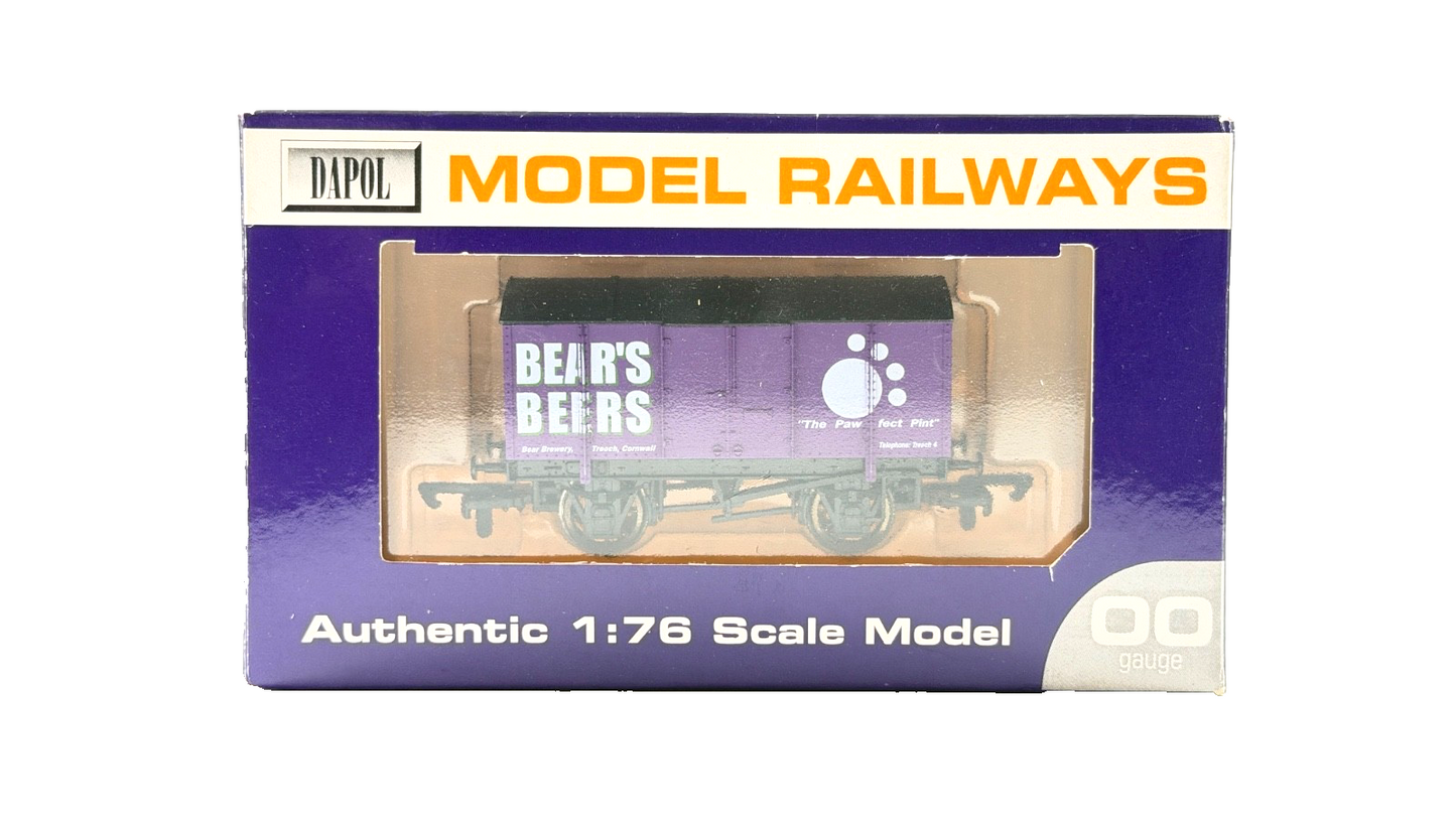 DAPOL 00 GAUGE - BEAR'S BEERS THE PAWFECT PINT TREOCH CORNWALL (LIMITED EDITION)