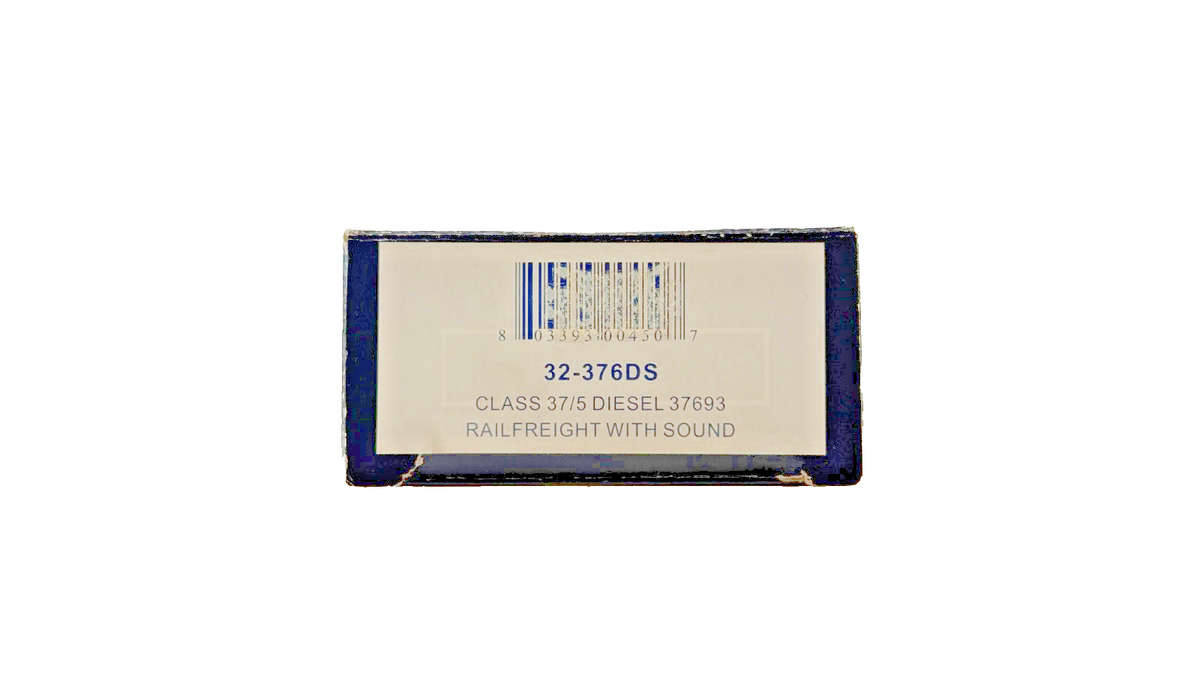 BACHMANN 00 GAUGE - 32-376DS - CLASS 37/5 DIESEL 37693 RAILFREIGHT DCC SOUND