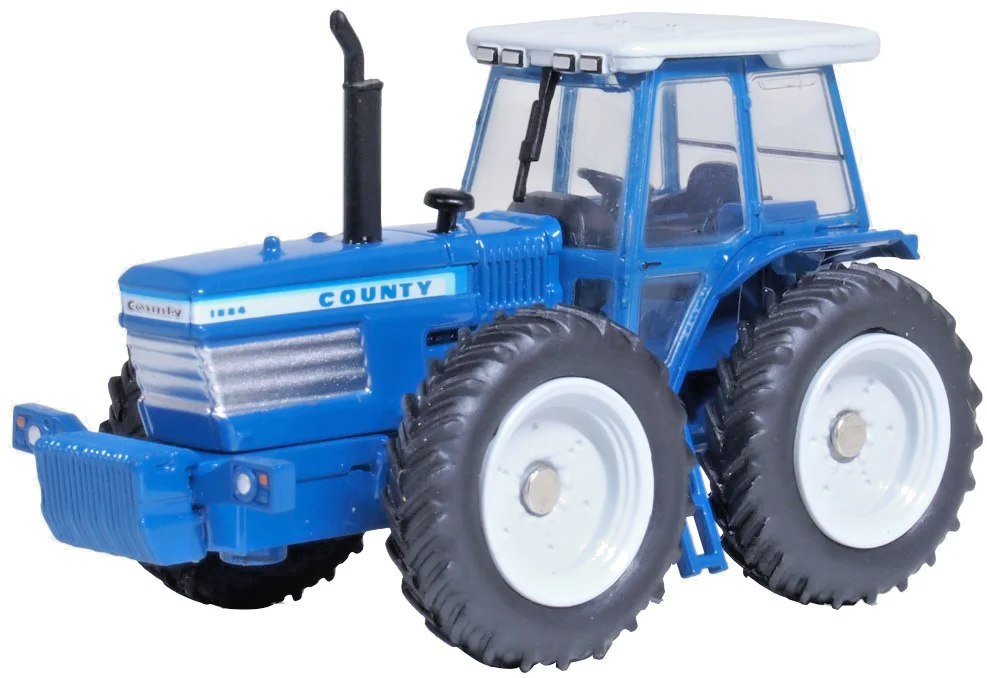 OXFORD DIECAST 1/76 SCALE - 76FCT001 - FORD COUNTY TRACTOR BLUE - NEW