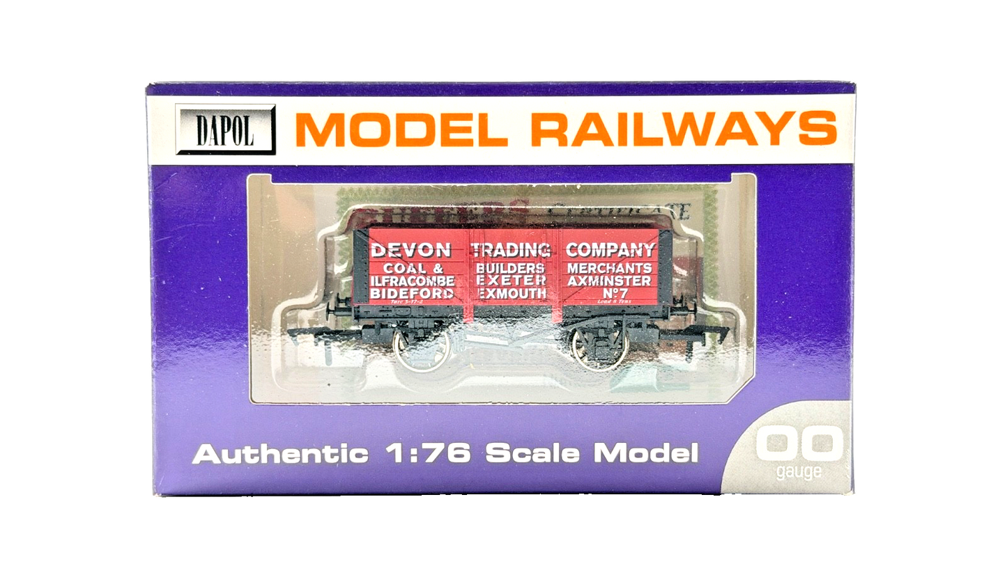 DAPOL 00 GAUGE - DEVON TRADING COMPANY EXMOUTH EXETER NO.7 (LIMITED EDITION)