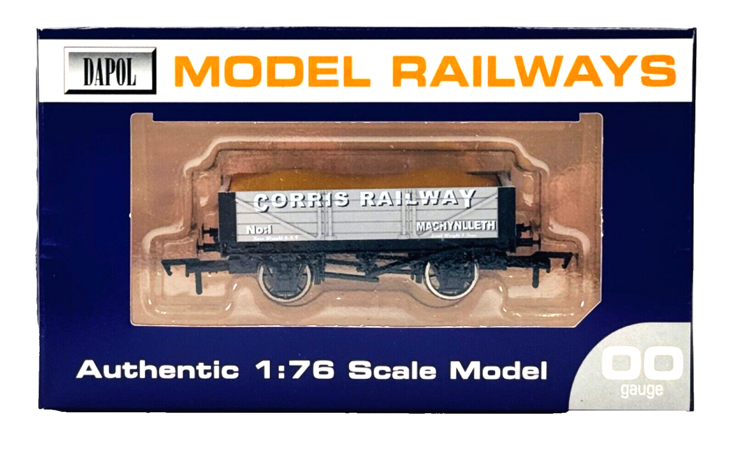 DAPOL 00 GAUGE - CORRIS RAILWAY MACHYNLLETH WAGON NO.1 (P) (LIMITED EDITION)