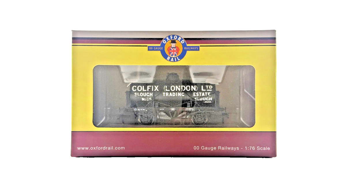 OXFORD RAIL OO GAUGE - OR76TK2003 - 12 TON TANK WAGON BRITISH BITUMEN COLFIX