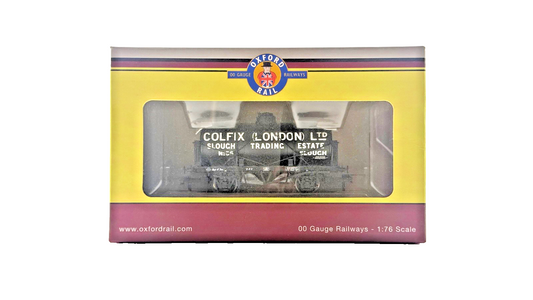 OXFORD RAIL OO GAUGE - OR76TK2003 - 12 TON TANK WAGON BRITISH BITUMEN COLFIX