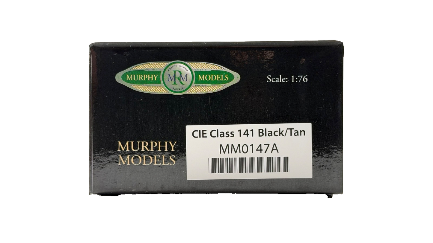 MURPHY MODELS 00 GAUGE - MM0147A - CLASS 141 DIESEL LOCOMOTIVE CIE BLACK/TAN