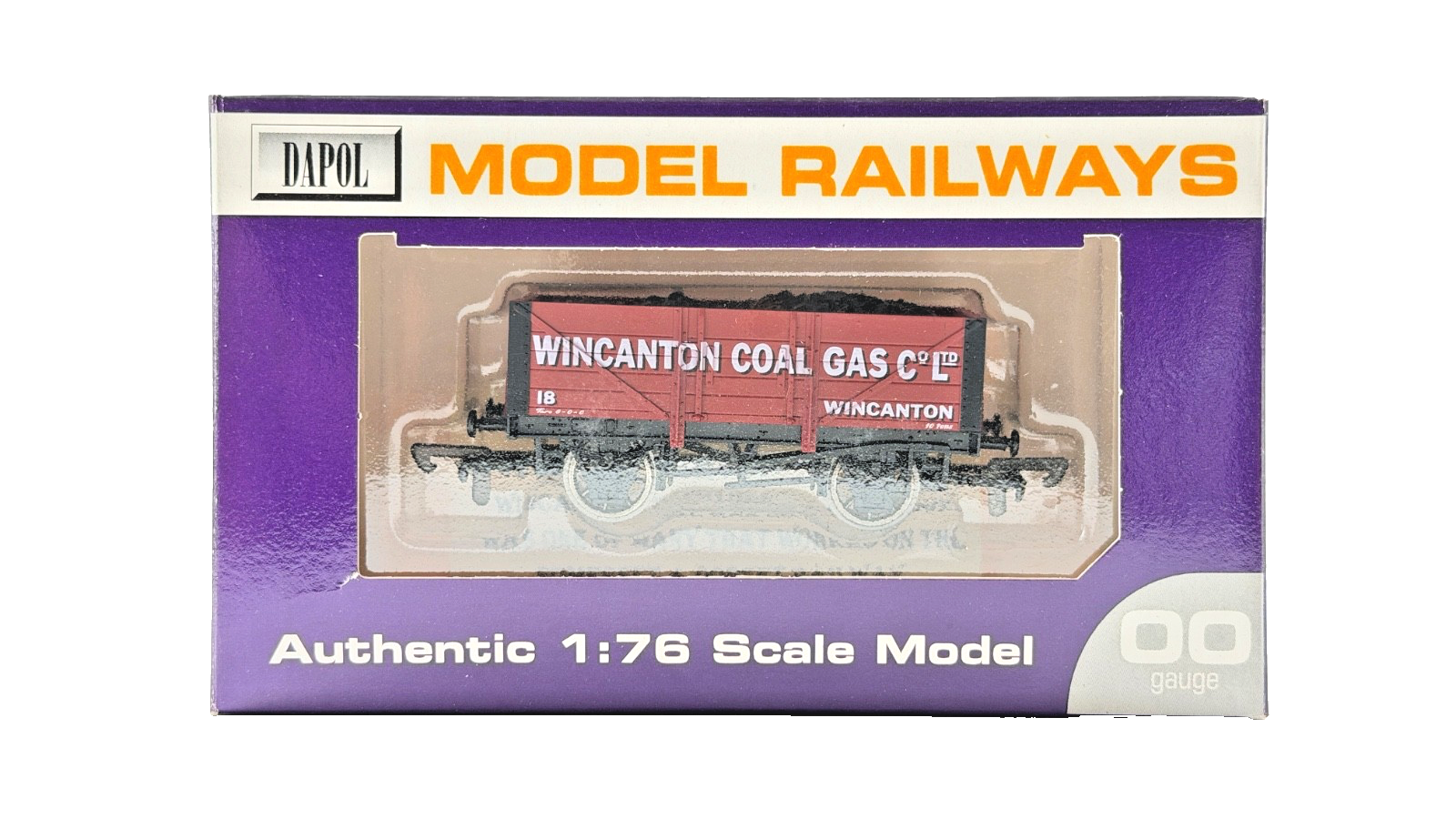 DAPOL 00 GAUGE - WINCANTON COAL GAS COMPANY WAGON NO.18 (LIMITED EDITION)