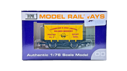 DAPOL 00 GAUGE - THOMPSON & SON WALMER BREWERY STOUT DEAL NO.6 (LIMITED EDITION)