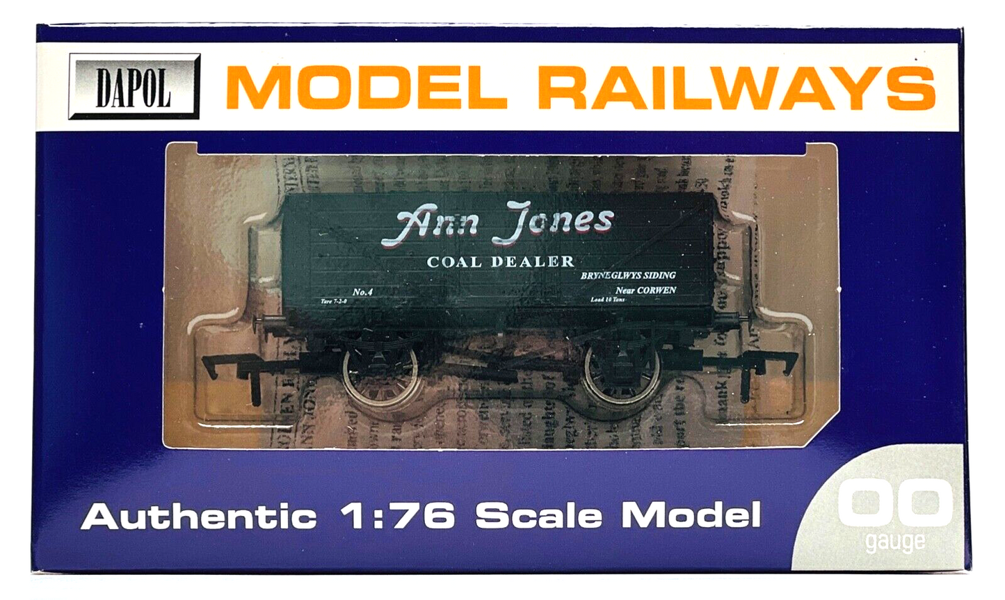 DAPOL 00 GAUGE - LLANGOLLEN RAILWAY 'ANN JONES' COAL DEALER NO.4 (LTD EDITION)