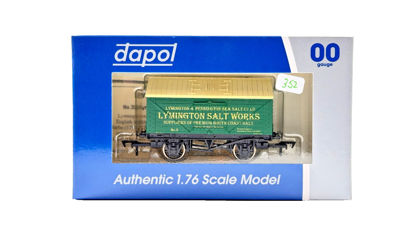 DAPOL 00 GAUGE - LYMINGTON & PENNINGTON SEA SALT WORKS NO.3 (LIMITED EDITION)