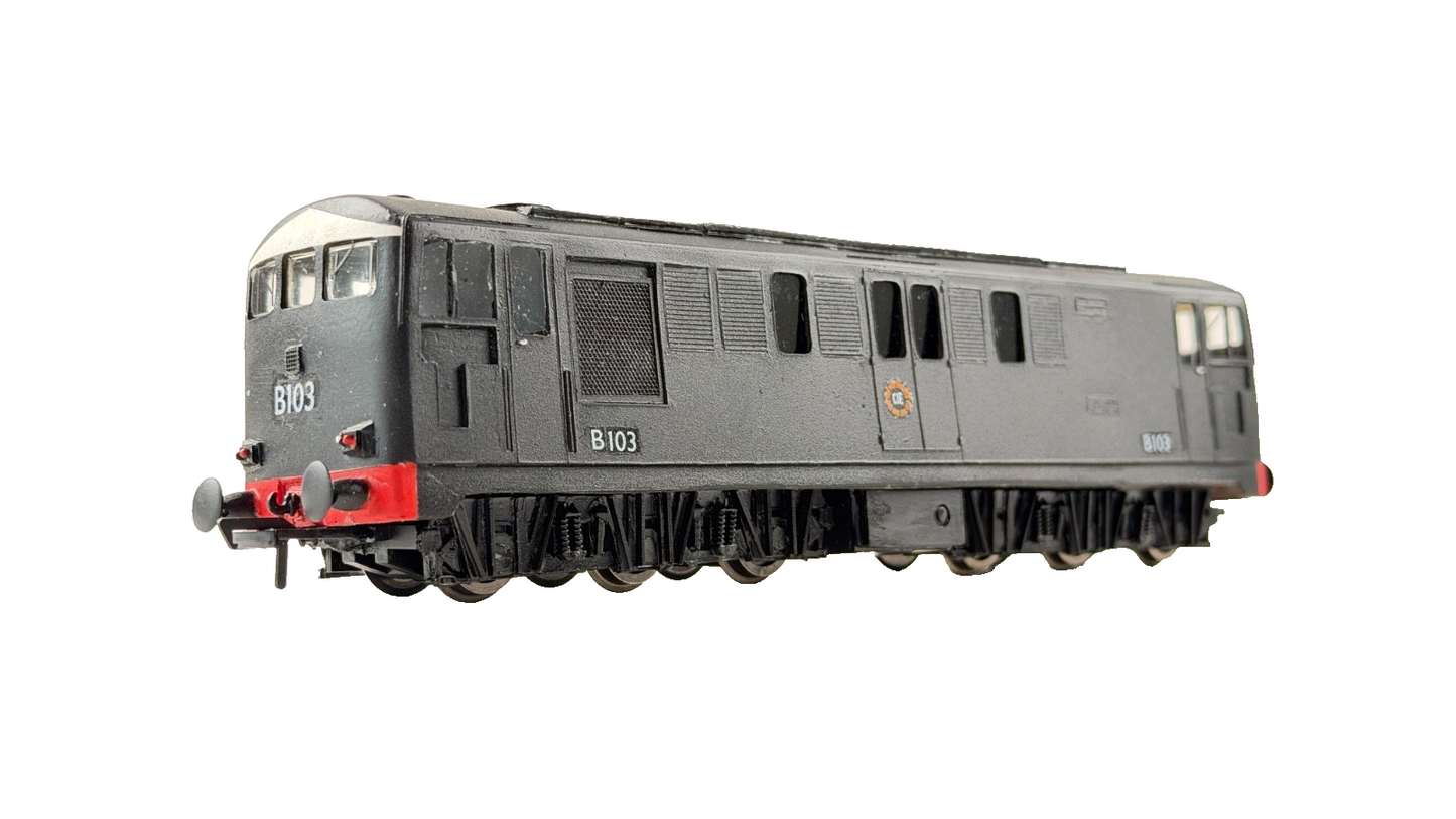 SILVER FOX MODELS OO GAUGE - IRISH CIE BLACK 101 CLASS B SULZER B103 - BOXED