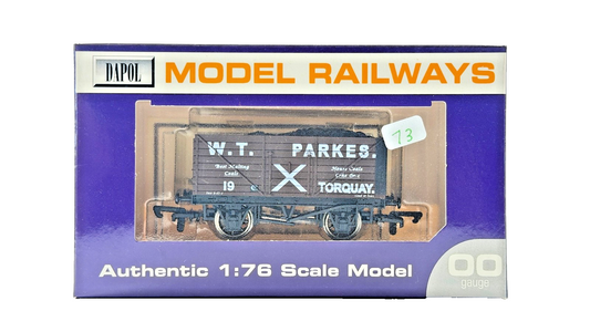 DAPOL 00 GAUGE - W T PARKES MALTING HOUSE COALS TORQUAY NO.19 (LIMITED EDITION)