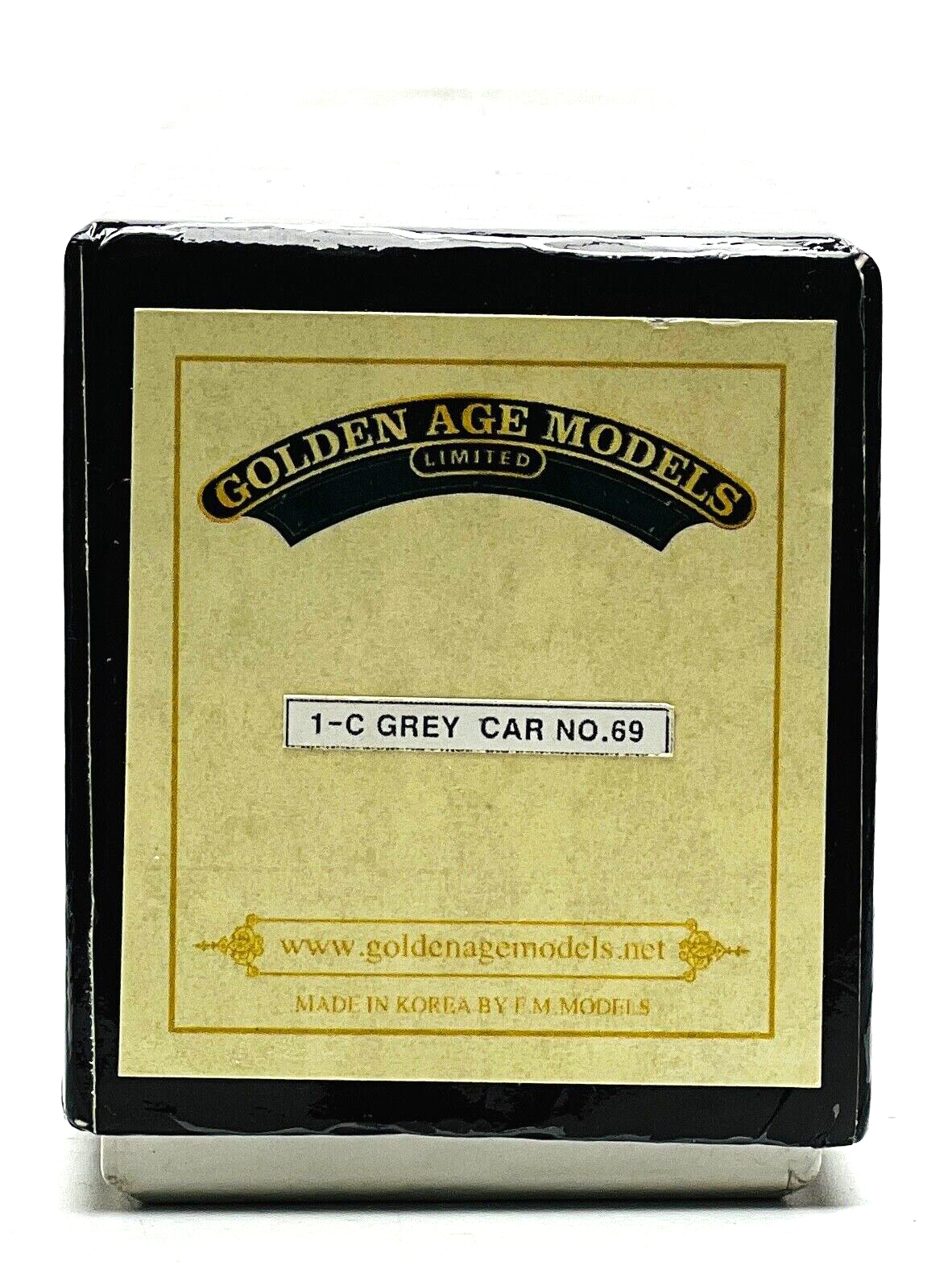 GOLDEN AGE MODELS 00 GAUGE - 1-C GREY 'CAR NO.69' WHEEL BRASS PULLMAN COACH