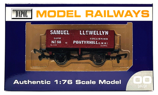 DAPOL 00 GAUGE - 'SAMUEL LLEWELLYN PONTYRHILL' SOUTH WALES (DAVID DACEY LTD ED)