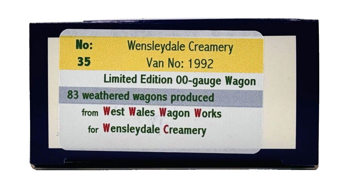 DAPOL 00 GAUGE - WENSLEYDALE CREAMERY HAWES NORTH YORKSHIRE 92 (LIMITED EDITION)