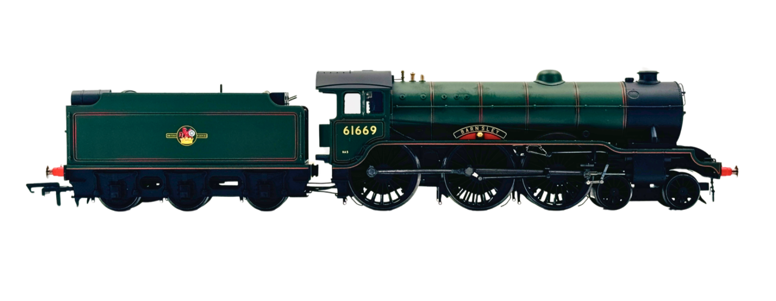 HORNBY 00 GAUGE - R3003X - BR GREEN 4-6-0 CLASS B17/6 BARNSLEY 61669 DCC FITTED