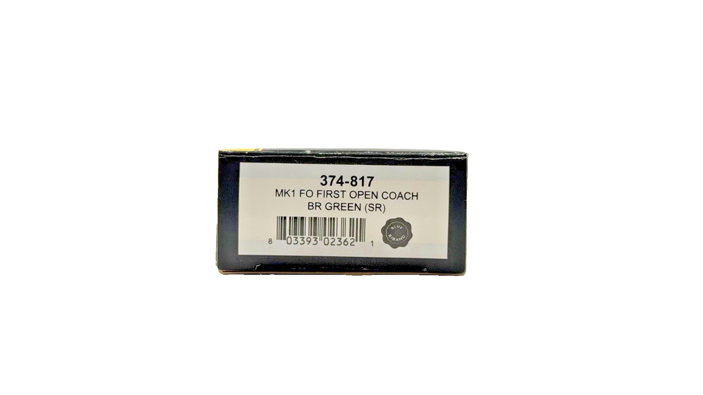 GRAHAM FARISH N GAUGE - 374-817 - MK1 FO FIRST OPEN COACH BR GREEN (SR) BOXED