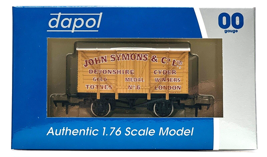 DAPOL 00 GAUGE - JOHN SYMONS & CO DEVONSHIRE CYDER TOTNES NO.6 (BUFFERS LTD ED)