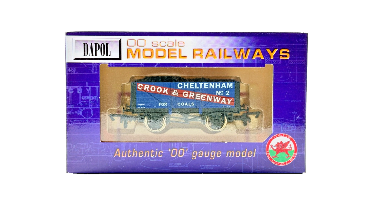 DAPOL 00 GAUGE - CROOK & GREENWAY CHELTENHAM COALS WAGON NO.2 (LIMITED EDITION)