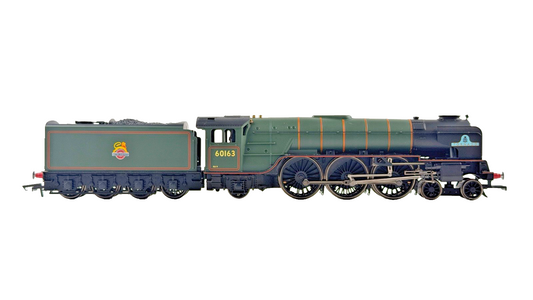 HORNBY OO GAUGE - LOCO DRIVE BR GREEN CLASS A1 TORNADO 60163 UNBOXED