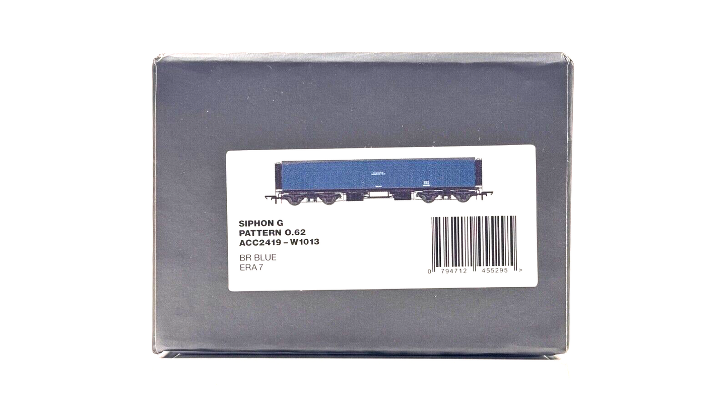 ACCURASCALE 00 GAUGE - ACC2419 - SIPHON G PATTERN O.62 W1013 BR BLUE - BOXED