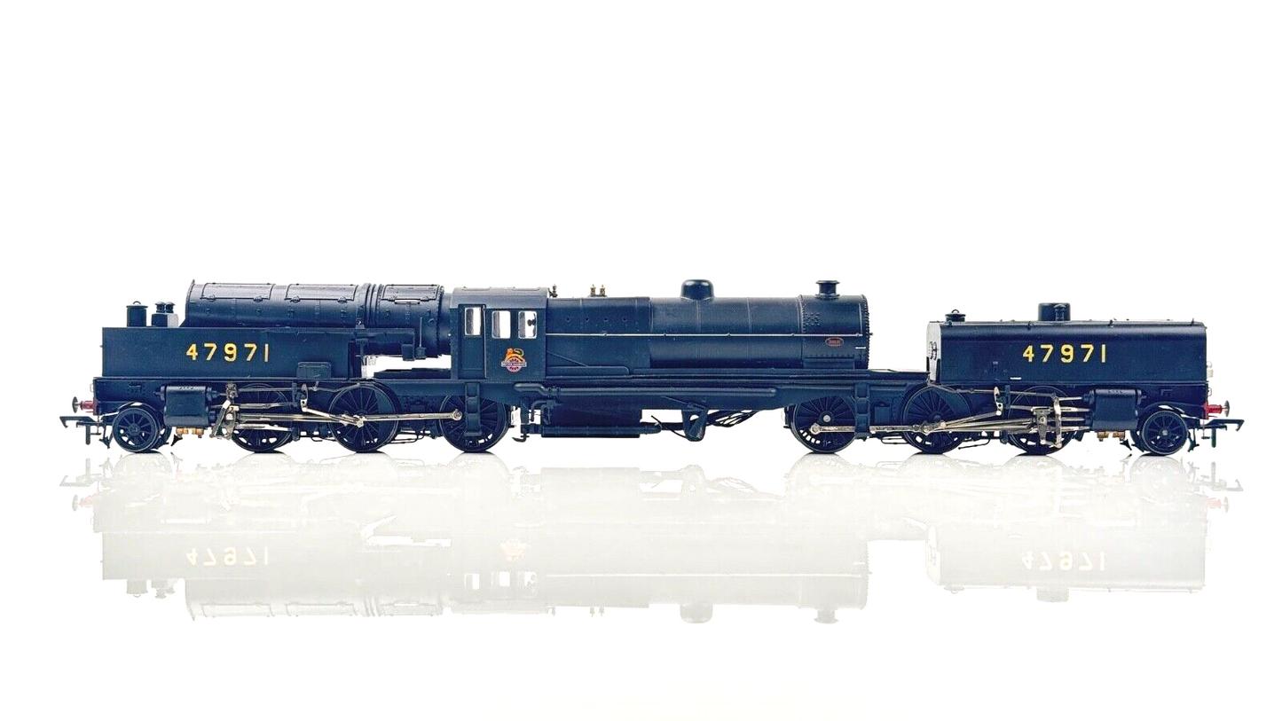 HELJAN 00 GAUGE - 266210 - BEYER GARRATT BR BLACK 47971 WEATHERED - BOXED